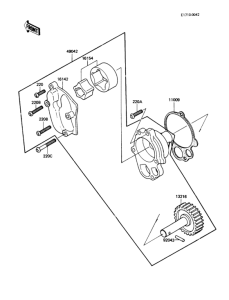 ZN1300 Масляный насос