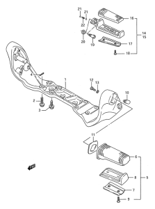VS1400 Подножки