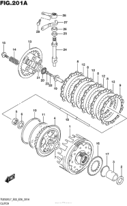 TU250 Сцепление