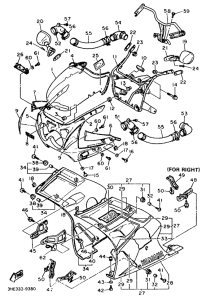 FZR600 Обтекатель 1