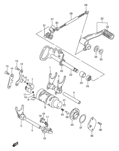 RG80 Переключение передач