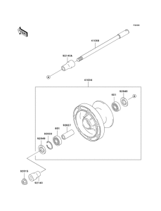 VN800 Transom + tube