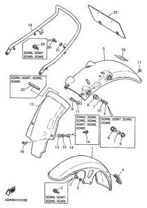 SR500 ﾌｴﾝﾀﾞ