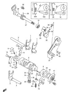 GS125 Переключение передач