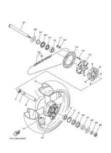 MT01 Переднее колесо