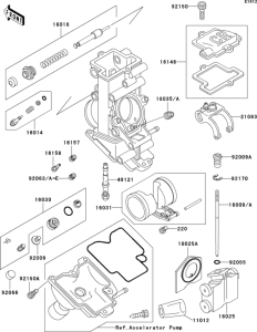 ZX750 Карбюратор в разборе