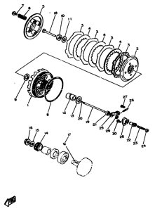 DT80 Сцепление