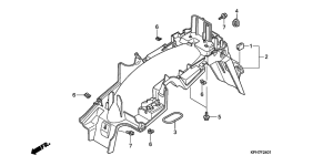 ANF125 Заднее крыло