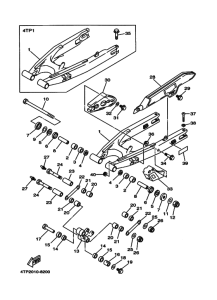DT230 Задний рычаг и подвеска