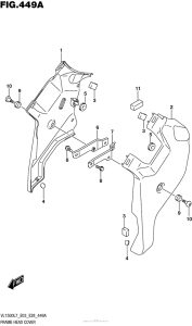 VL1500T Frame Head Cover