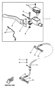 YQ50 Главный тормозной цилиндр