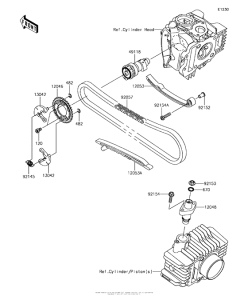 BR125 Распред вал