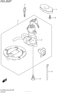 DL1000 (ABS) Lock Set (Dl1000Al5 E33)