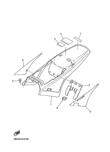 PW80 Боковая крышка