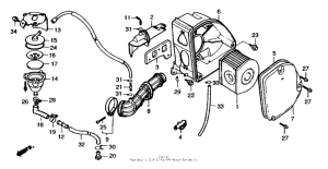 CH80 Воздушный фильтр