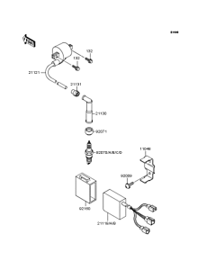  Катушка зажигания