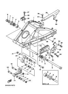 TZR250RS ﾘﾔｱｰﾑ