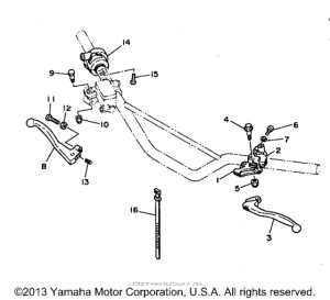 RT180G Handle switch - lever
