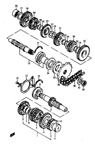 GS400 Трансмиссия