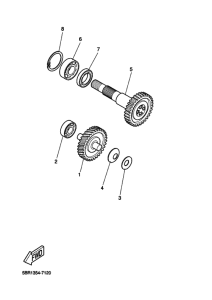 YQ50 Трансмиссия