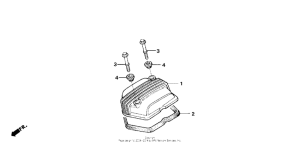 NSF100 Крышка головки цилиндров