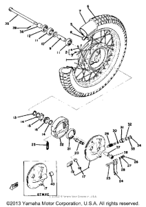 GTMXC Переднее колесо
