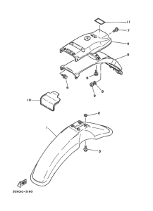 XT250T ﾌｴﾝﾀﾞ