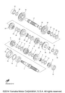FJR13AZCS Трансмиссия