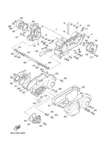 XC125FI Картер двигателя