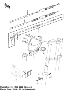  Cables / number plate