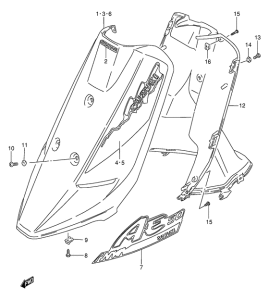 AE50 Щиток облицовочный