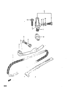 RB50 Держатель направляющей