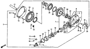 VF700C Редуктор