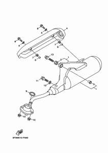CE50ZR エキゾースト