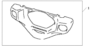 GL1800 (ABS) Chrome fr.lower c