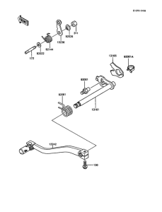 KMX200 Механизм переключения передач