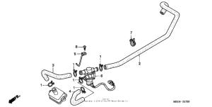 VFR800 Воздушный клапан всасывания