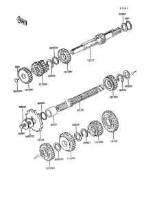 KE100 Трансмиссия