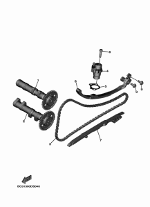 XP530-A Camshaft & chain