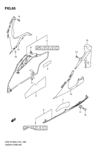 GSX-R1000 Under cowling