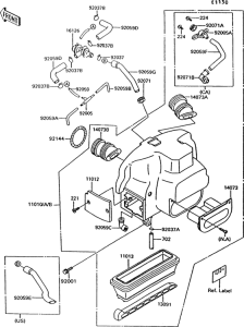ZG1000 Air cleaner(1 / 2)