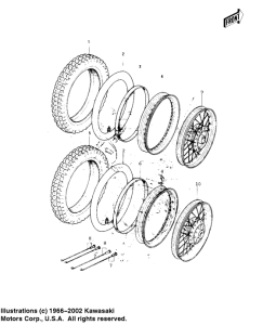 KH100 Колеса,покрышки