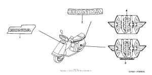 CH80 Наклейки