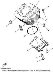 XT225HC Цилиндры