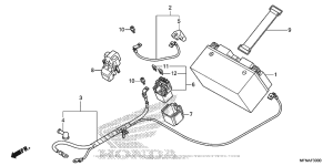 CB1000R Аккумулятор