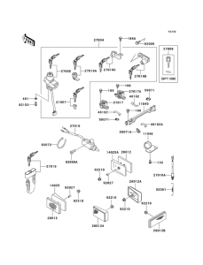ZG1000 Замок зажикания
