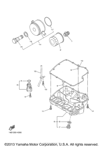 YZF-R1 Масляный фильтр