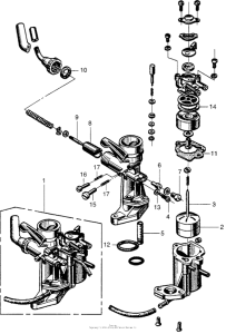 CA100 Карбюратор