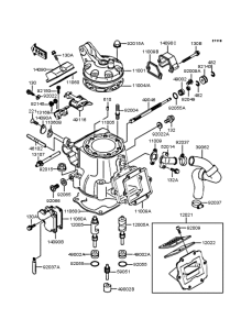  Цилиндр и головка цилиндров