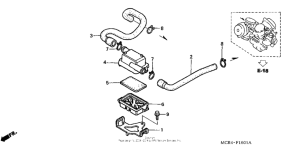 VT750DC Фильтр картерных газов